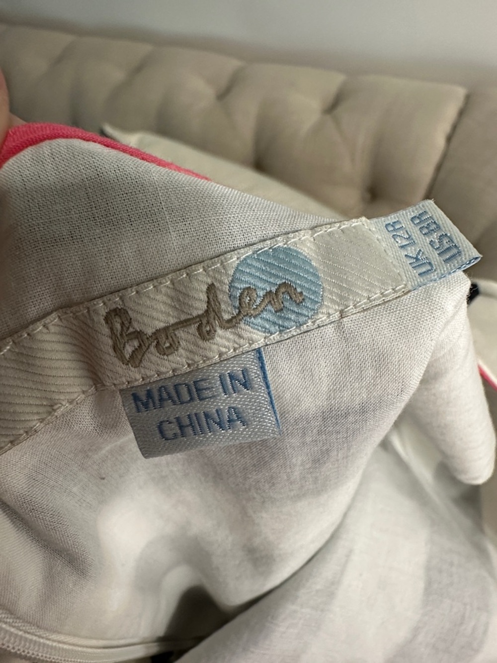 Boden Black and White Striped Midi Dress - Picture 9 of 9